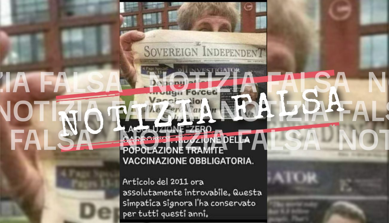 Notizia Falsa