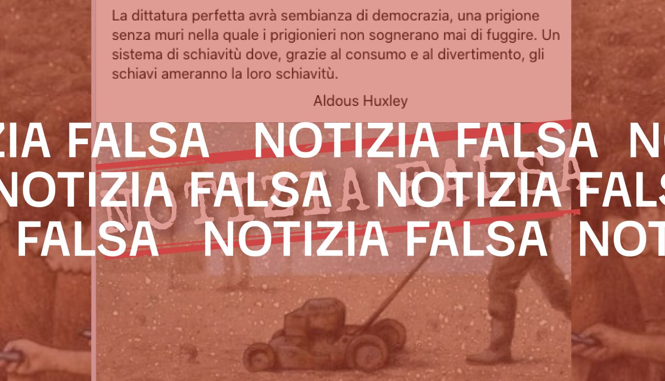 Notizia Falsa