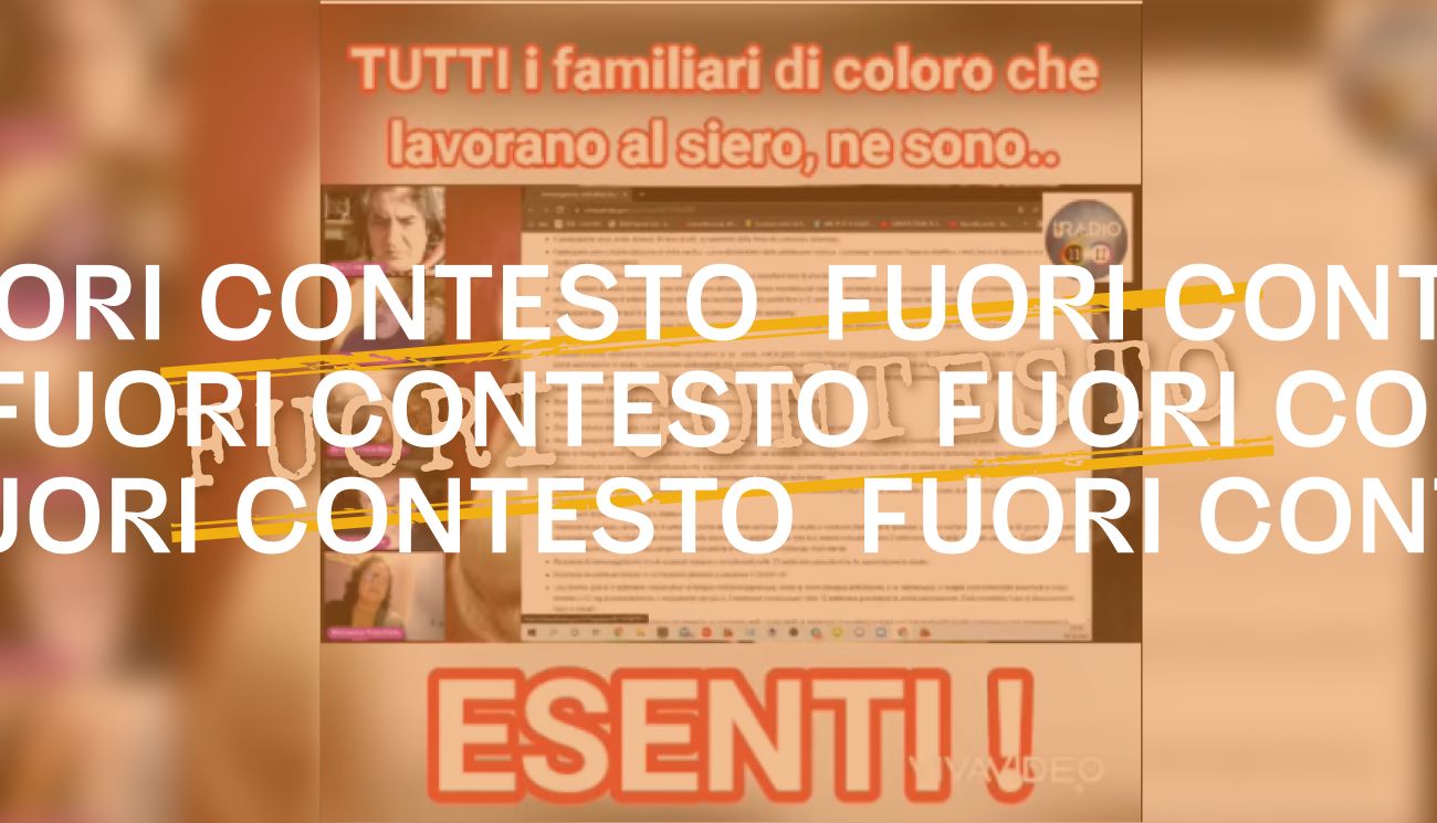 No, i familiari di chi ha lavorato al vaccino non sono esenti dalla somministrazione