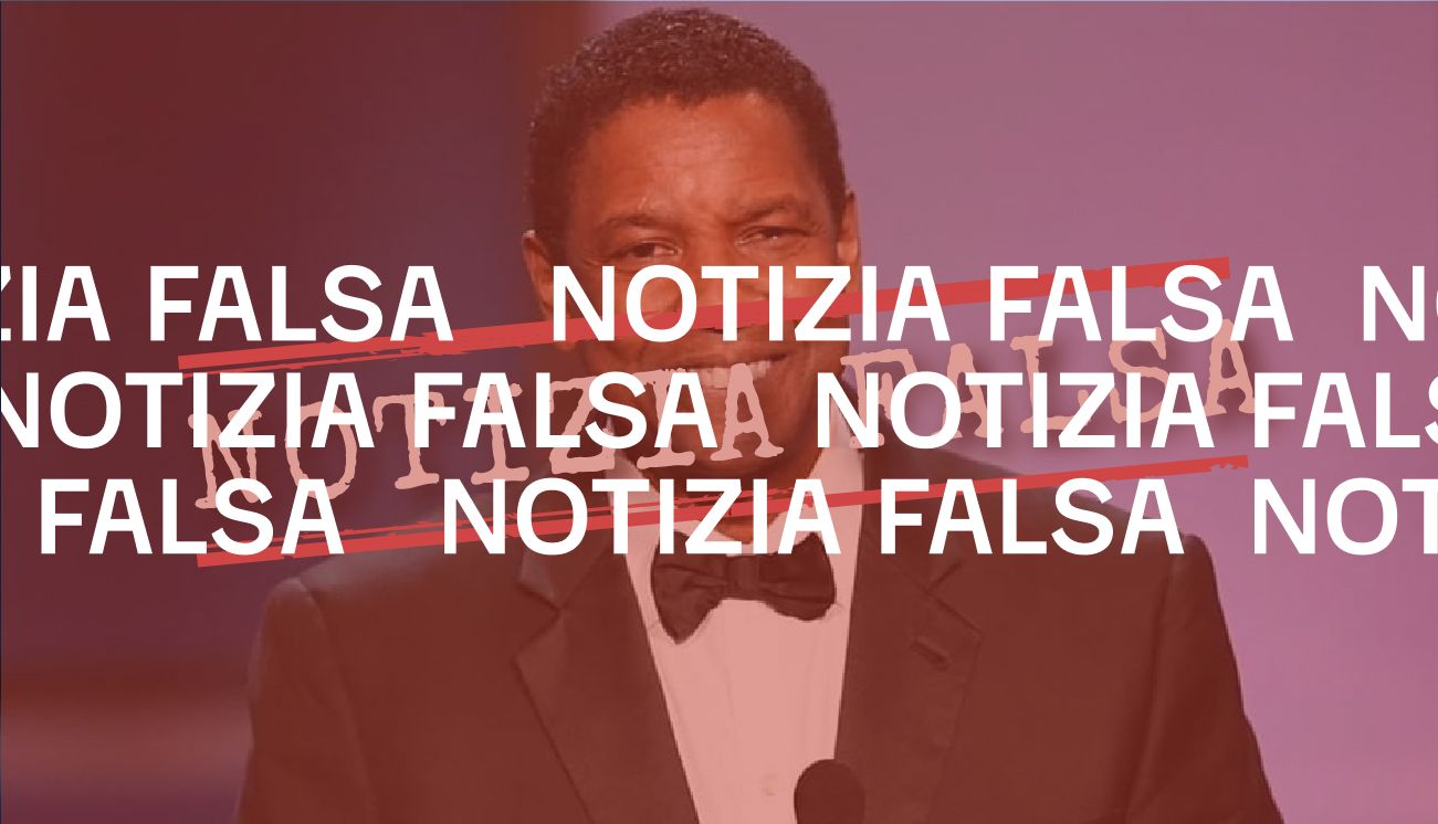 Denzel Washington non ha detto di volersi dichiarare «un patriota che rispetta Trump»