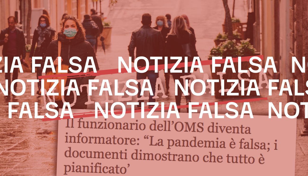 Non è vero che un funzionario dell’Oms ha definito «falsa» la pandemia di coronavirus