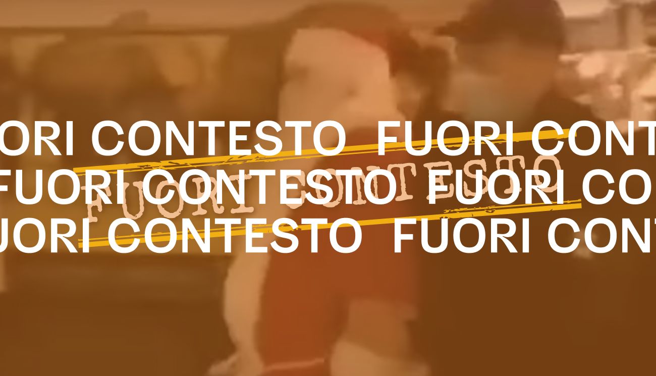 Questo Babbo Natale non è stato arrestato perché senza mascherina