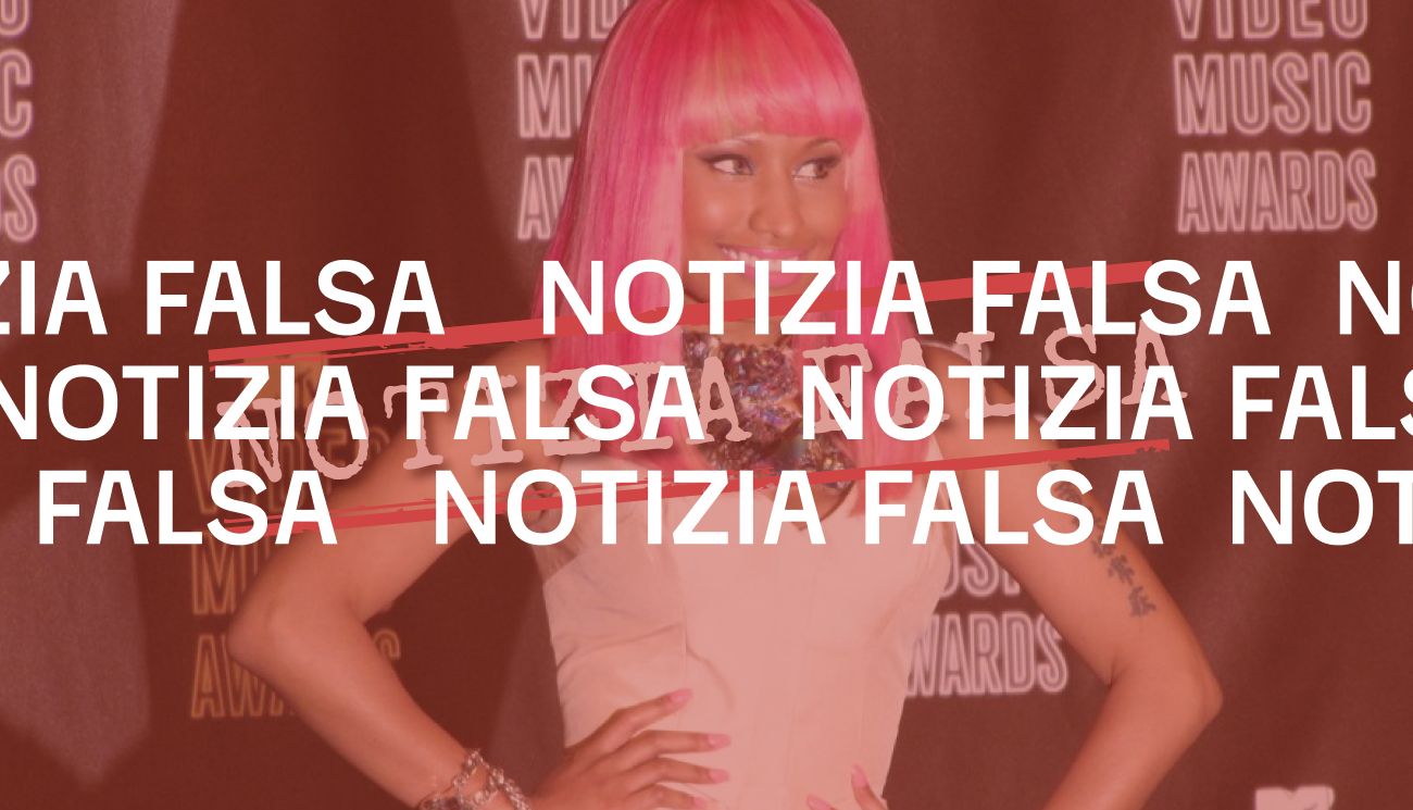 L&#8217;aneddoto twittato da Nicki Minaj sugli effetti collaterali del vaccino è falso