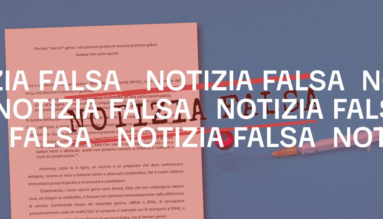 Questo documento di Stefano Scoglio contiene informazioni scientificamente false o fuorvianti