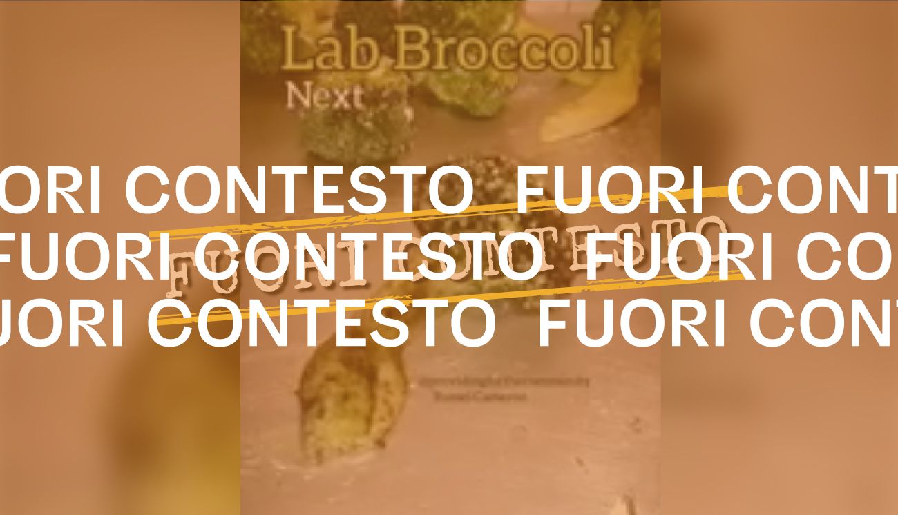 Questo non è un “broccolo artificiale” prodotto da Bill Gates