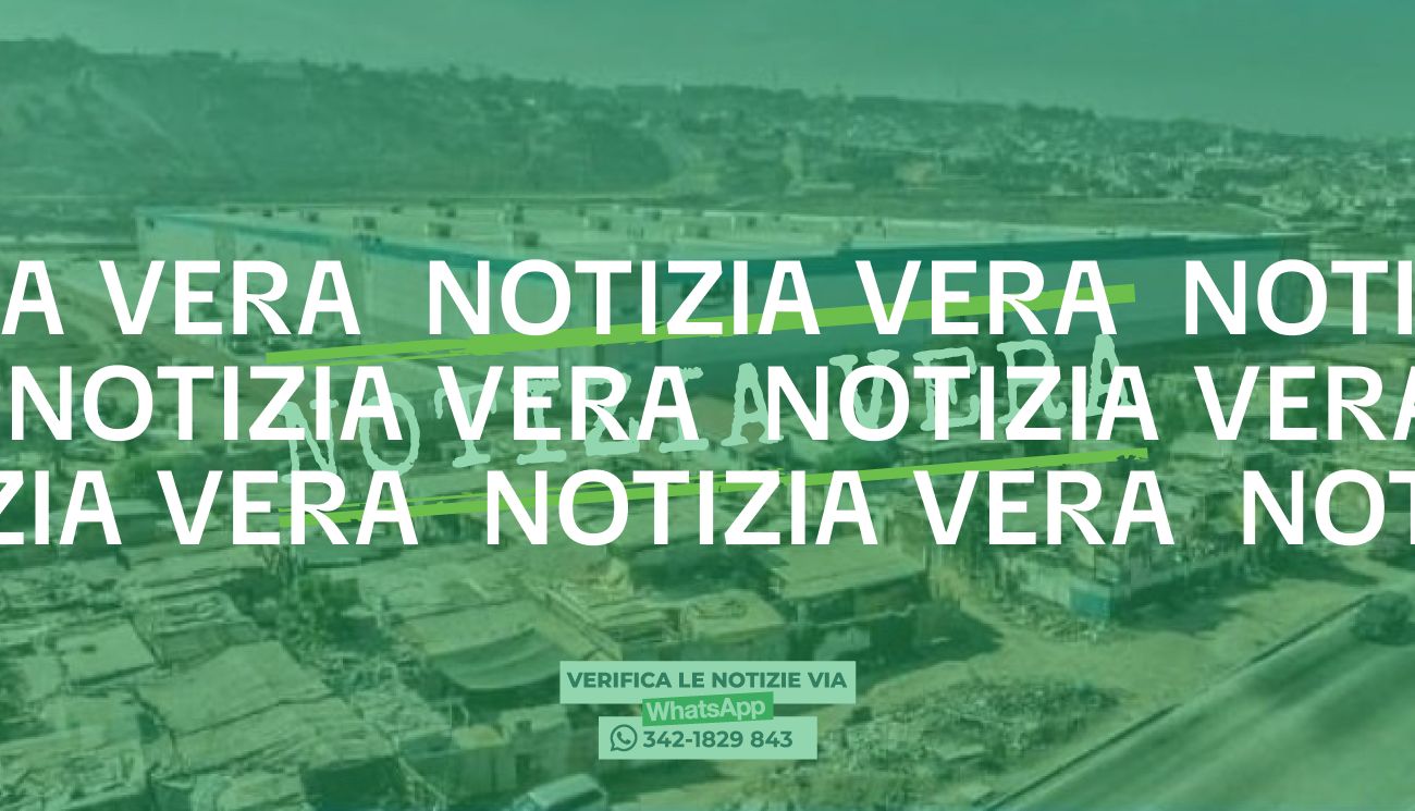 Sì, il nuovo magazzino Amazon di Tijuana è vicino a una baraccopoli