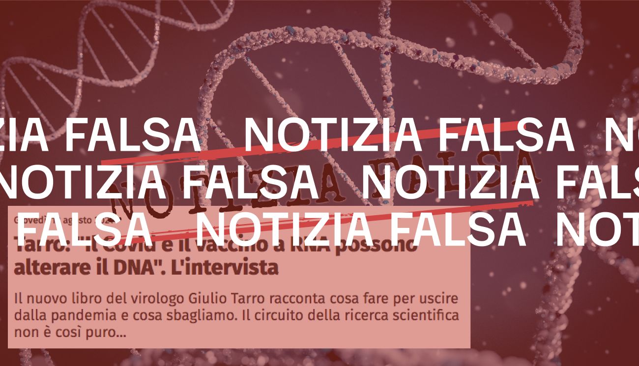 Questa intervista a Giulio Tarro contiene informazioni false o fuorvianti