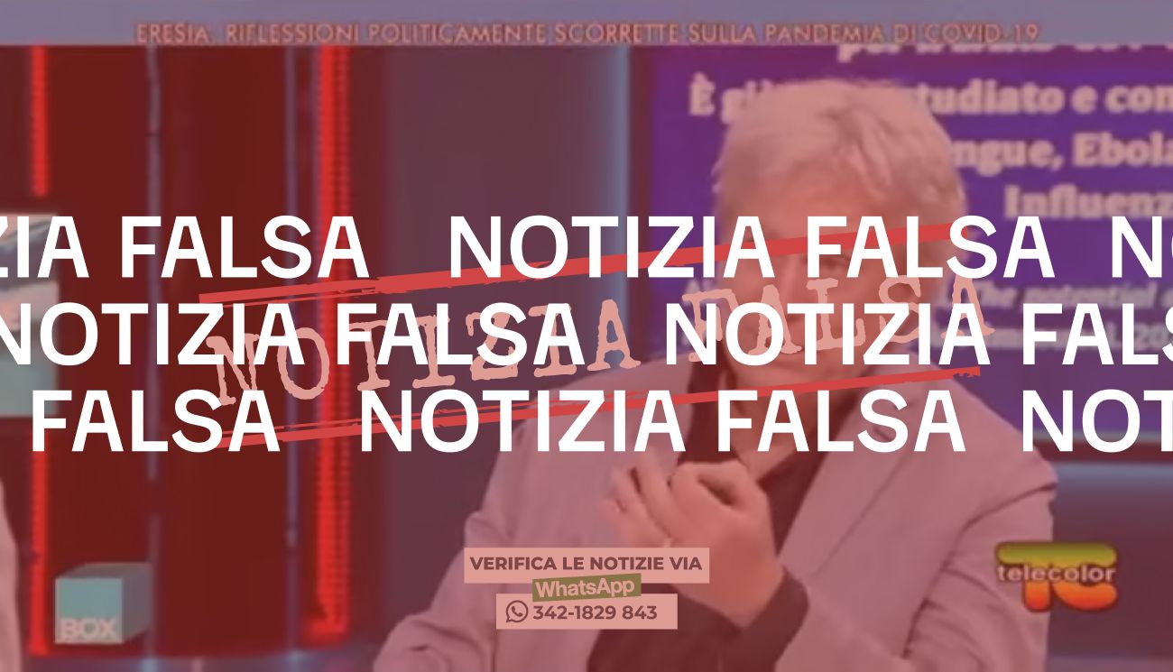 Questa intervista a Massimo Citro della Riva contiene numerose informazioni false o fuorvianti