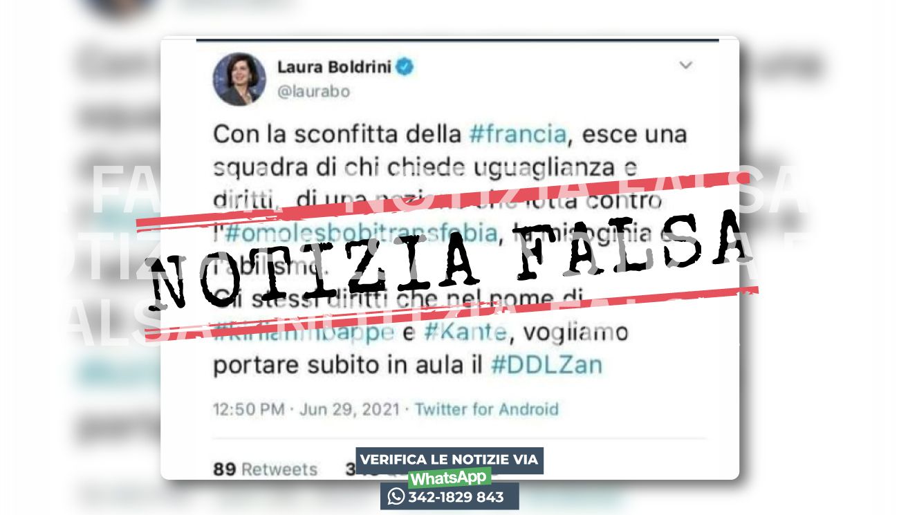 Notizia Falsa