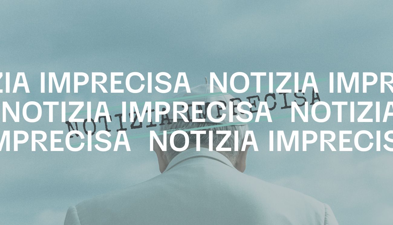 Notizia imprecisa