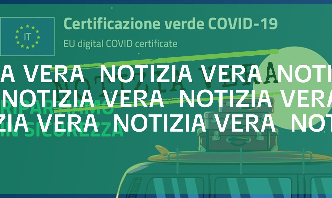 Sì, per ottenere la certificazione verde Covid-19 basta una sola dose di vaccino