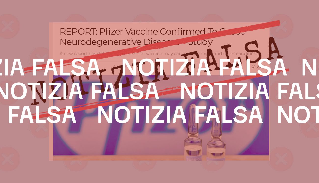 No, non è stato dimostrato che il vaccino Pfizer contro la Covid-19 causa l’Alzheimer