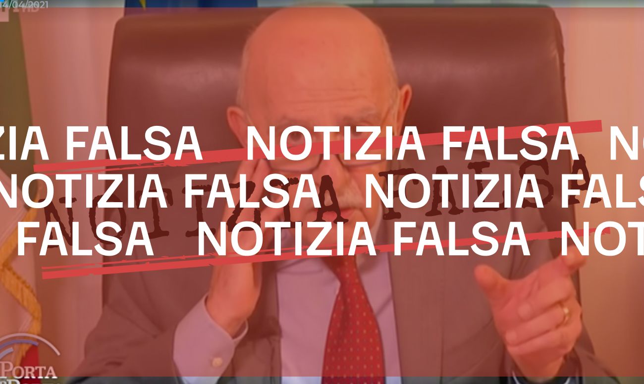 Blangiardo (Istat) non ha ammesso che «i morti di cancro vengono registrati come morti Covid»