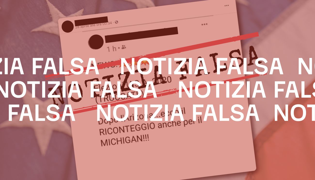 Il Michigan non ha autorizzato un riconteggio dei voti delle presidenziali statunitensi