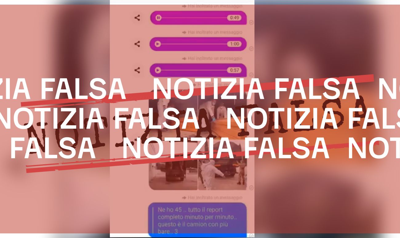 No, la scelta di caricare su veicoli militari le bare di Bergamo non è stata «una sceneggiata»