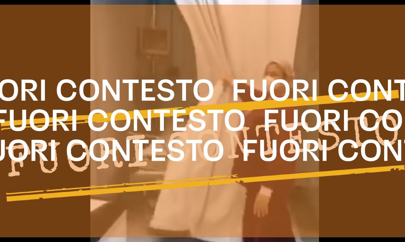 Questo video non dimostra che non ci sono più pazienti Covid negli ospedali