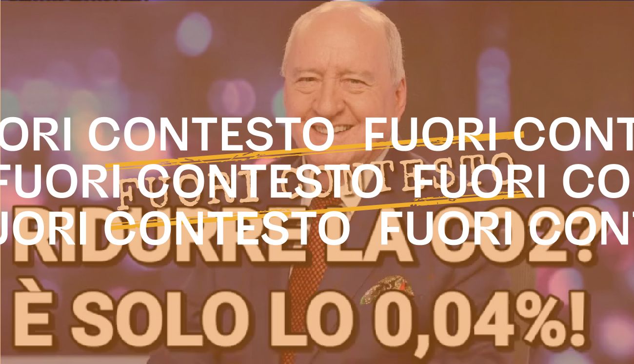 No, il WEF non vuole eliminare la CO₂ dall’atmosfera per creare un danno al pianeta