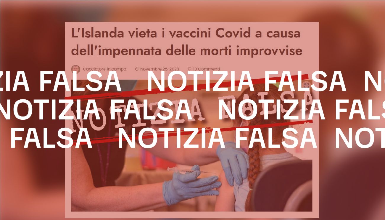 L’islanda non ha vietato i vaccini anti-Covid