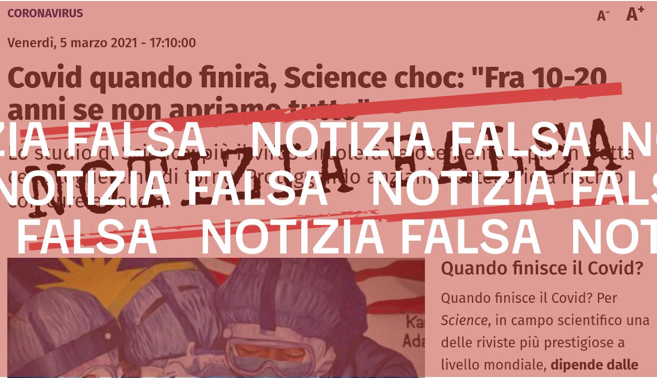 Notizia Falsa