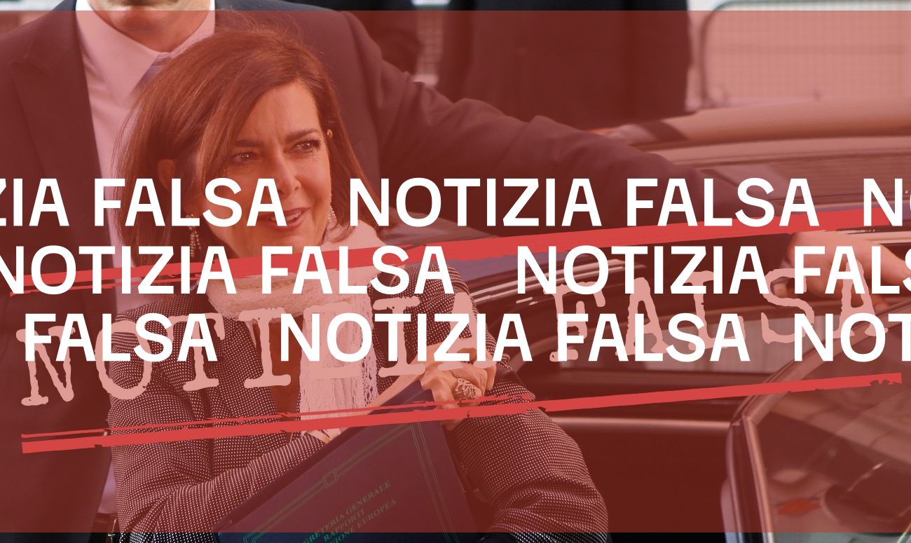 Non è vero che Boldrini ha richiesto a Draghi «un reddito di dignità» per i migranti