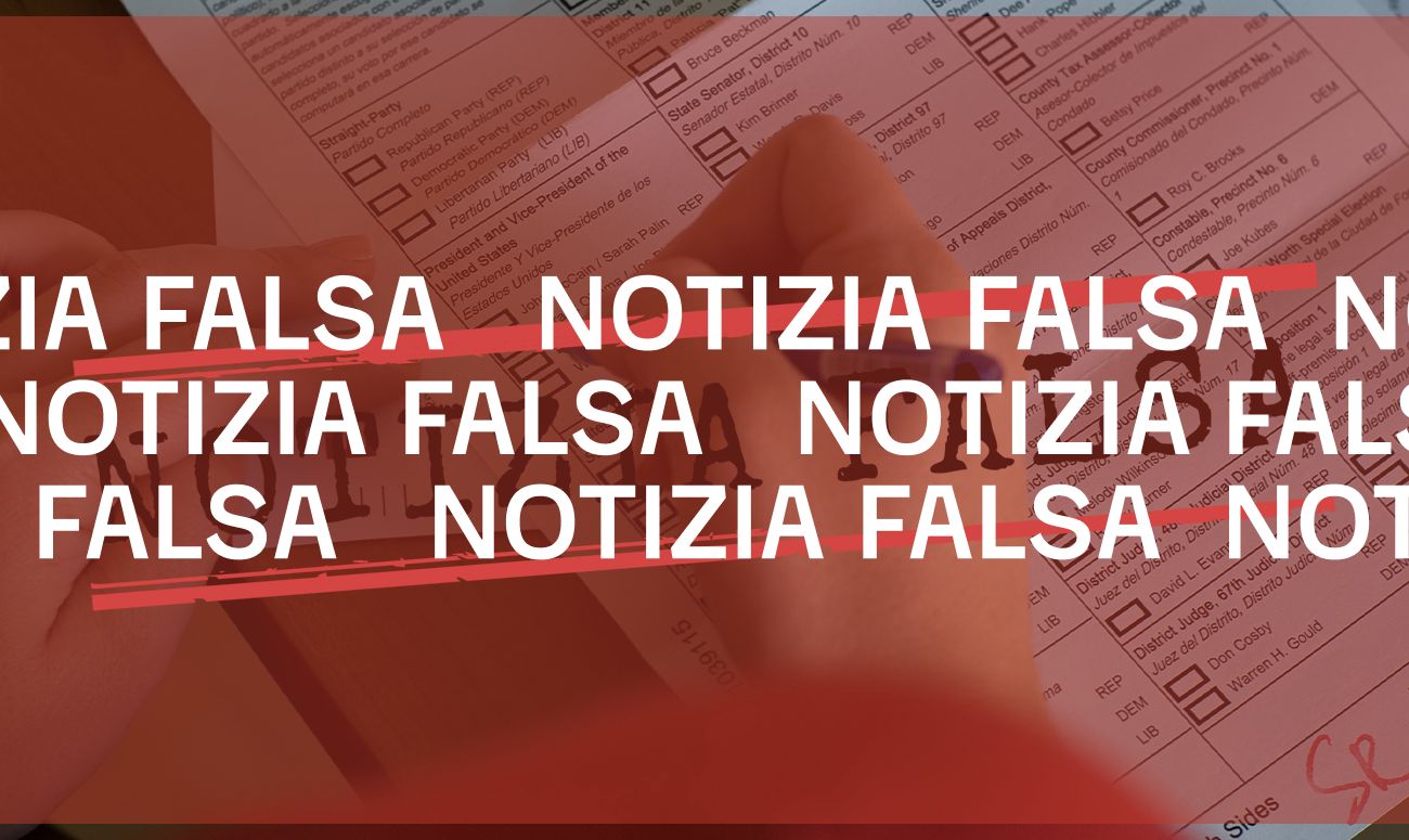 Notizia Falsa