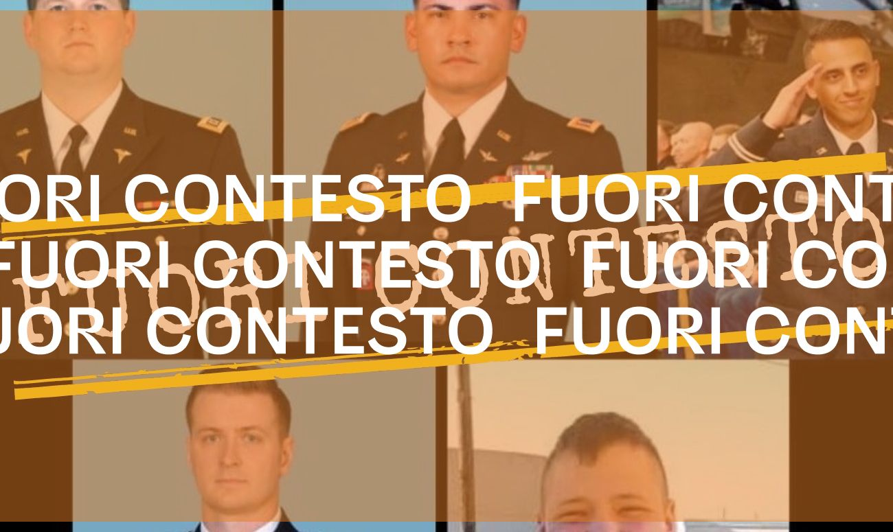 La morte di questi militari non c’entra con la falsa notizia del server tedesco coinvolto nelle elezioni Usa