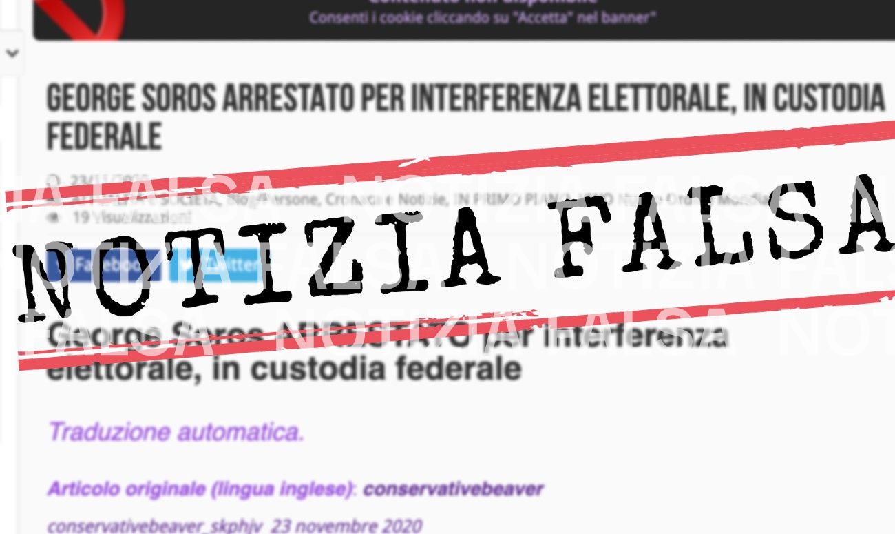 Notizia Falsa