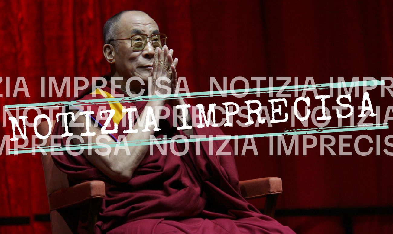 Notizia imprecisa