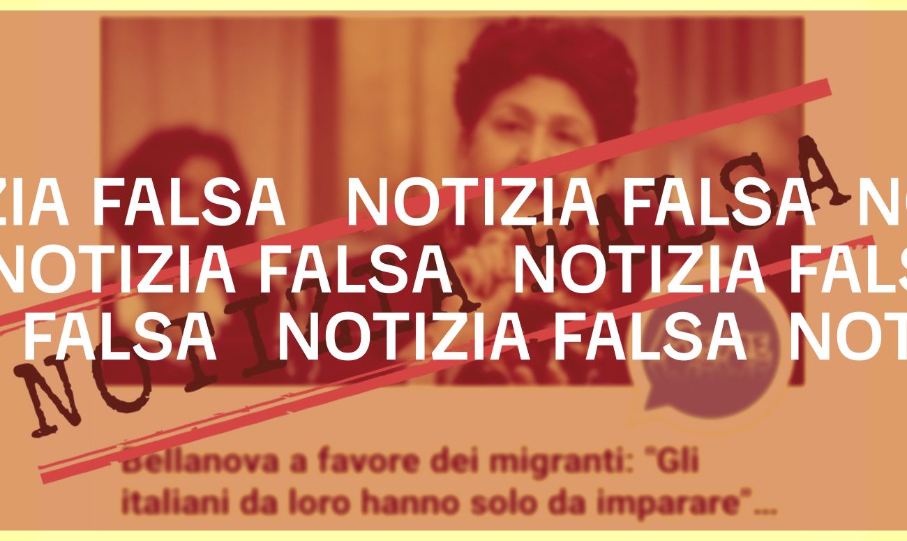 No, Teresa Bellanova non ha detto che dai migranti gli italiani «hanno solo da imparare»