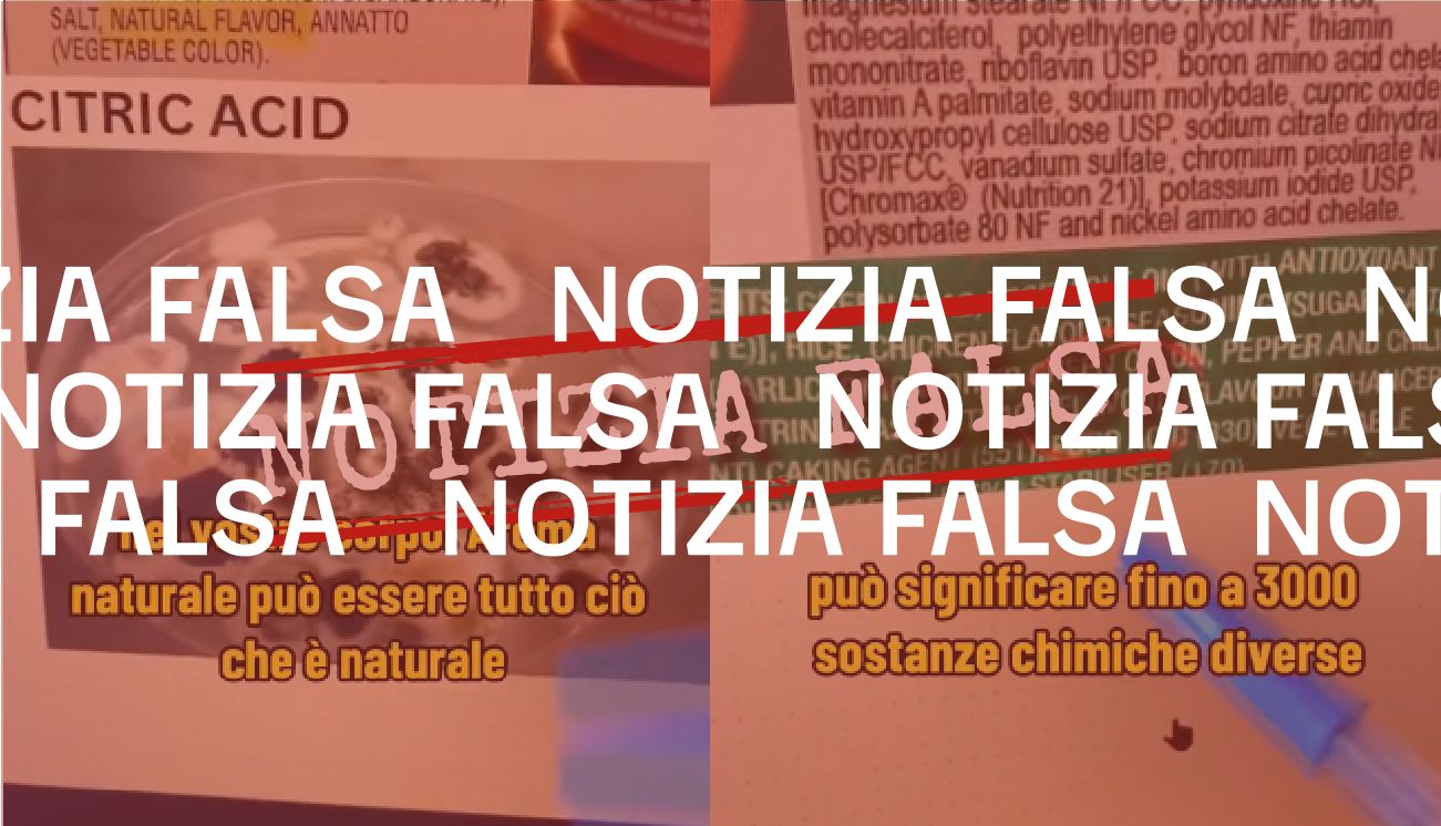 Gli aromi naturali e l&#8217;acido citrico presenti negli alimenti non sono dannosi per la salute