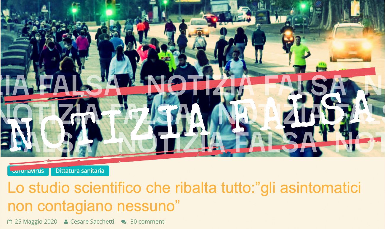 Notizia Falsa