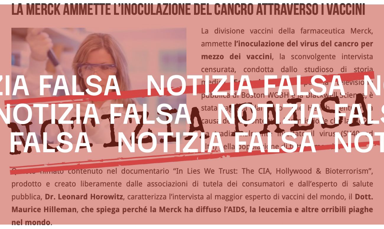 Notizia Falsa