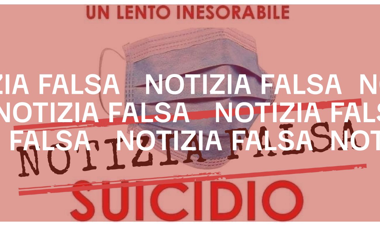 No, indossare la mascherina non è «un lento inesorabile suicidio»