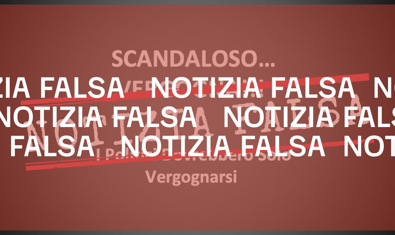 Notizia Falsa