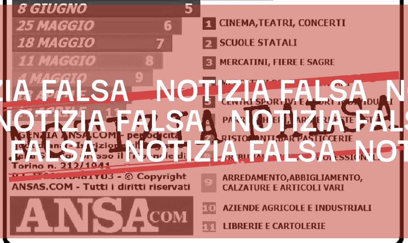 Notizia Falsa