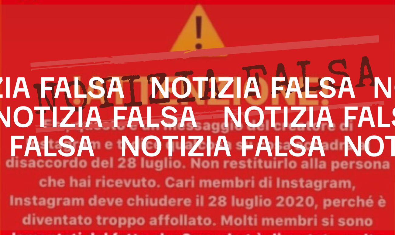 Notizia Falsa