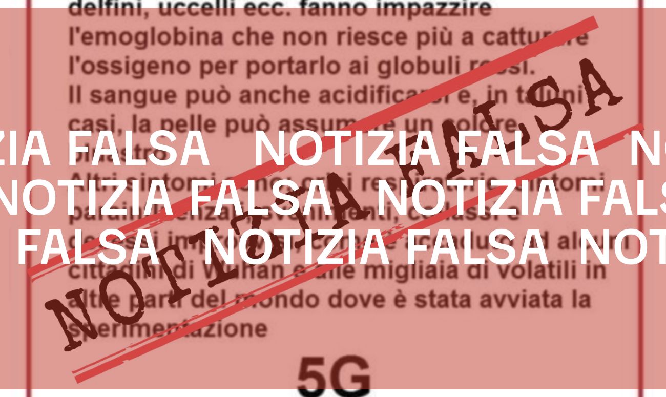 No, le onde 5G non fanno «impazzire» l’emoglobina