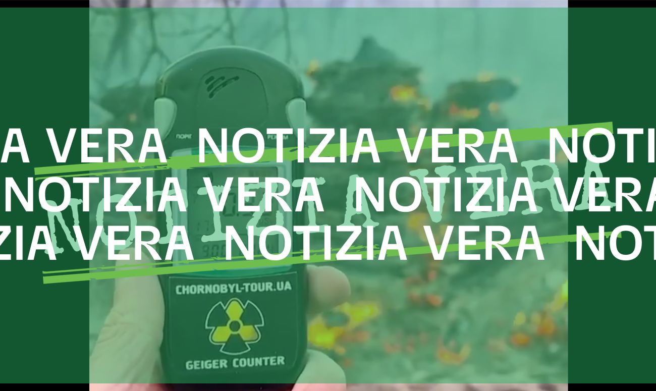 Sì, c’è davvero stato un incendio a Chernobyl e ha provocato radiazioni 16 volte superiori alla norma