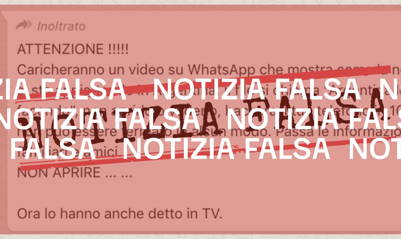 Notizia Falsa