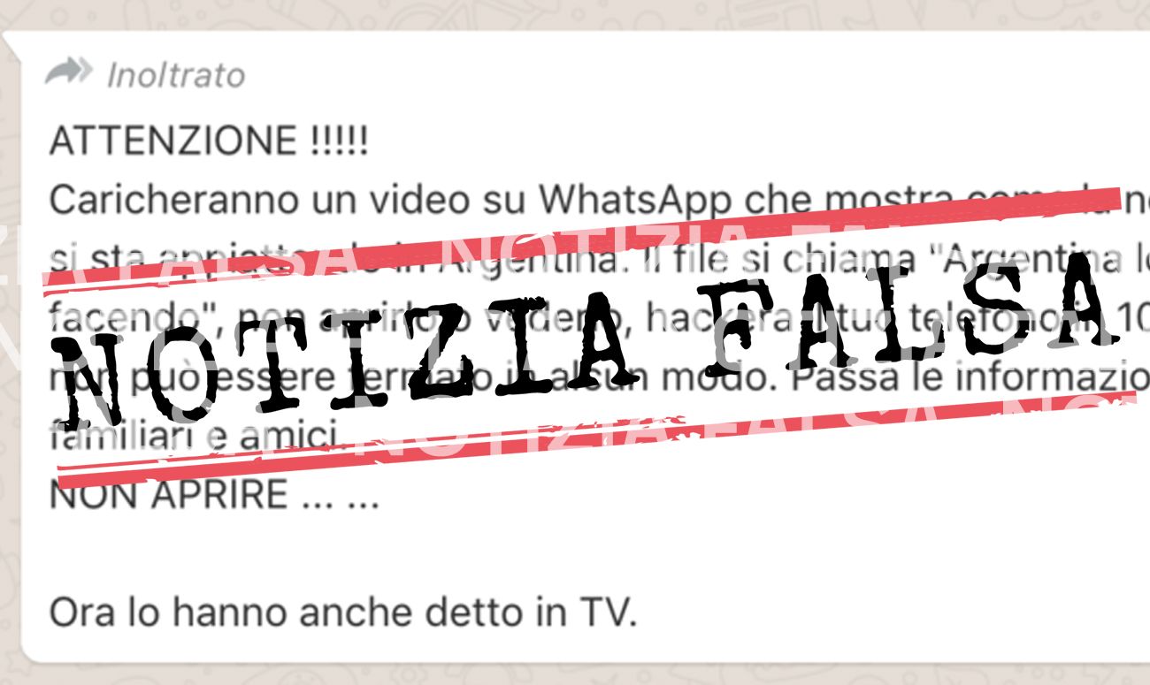 Notizia Falsa