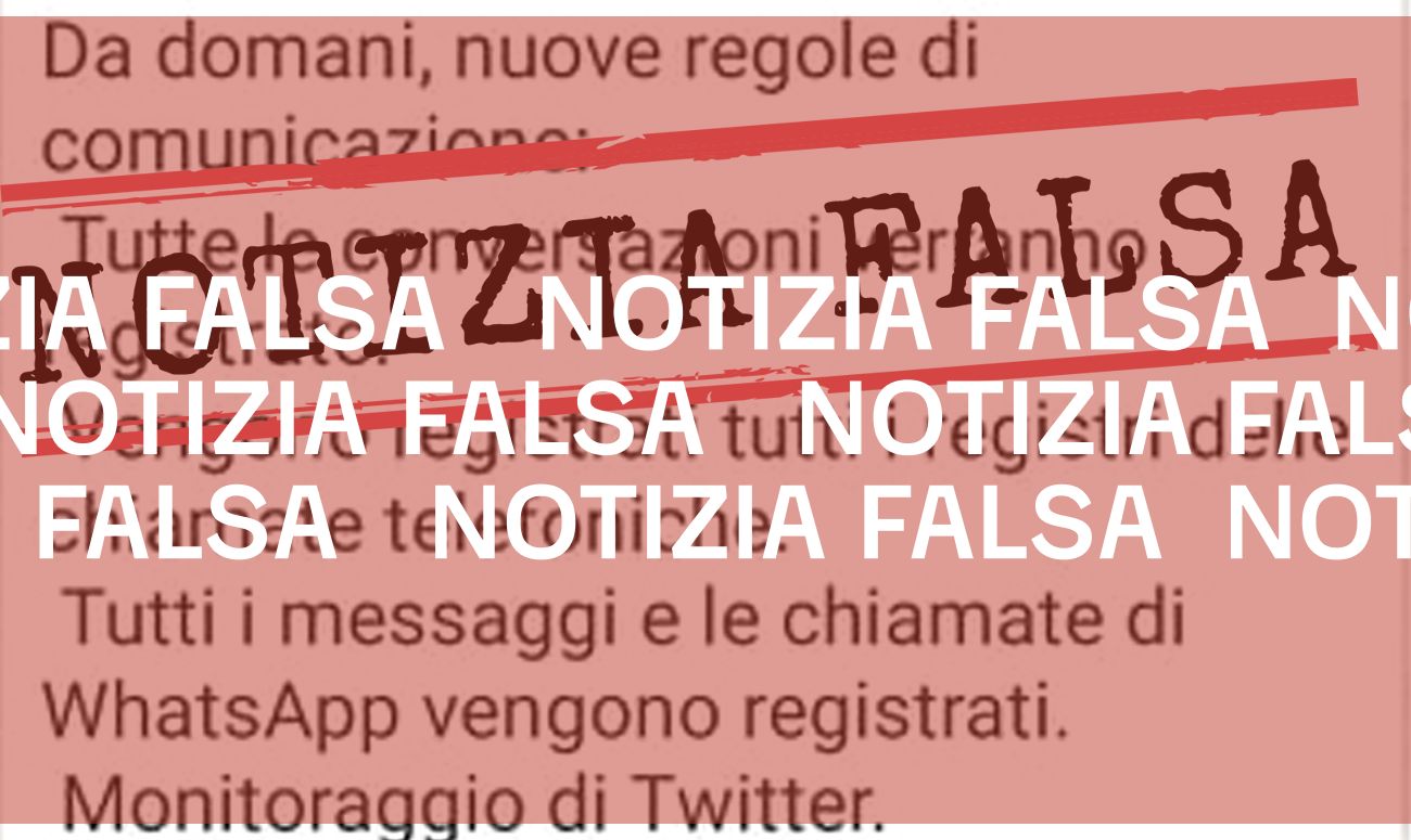 Il governo italiano non ha varato un provvedimento per autorizzare intercettazioni di massa