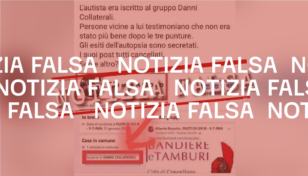 No, i risultati dell’autopsia dell’autista di Mestre non sono stati nascosti