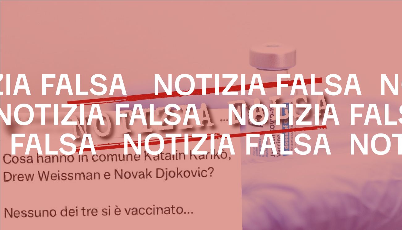 Non è vero che i vincitori del Nobel per la medicina 2023 non sono vaccinati contro la Covid-19