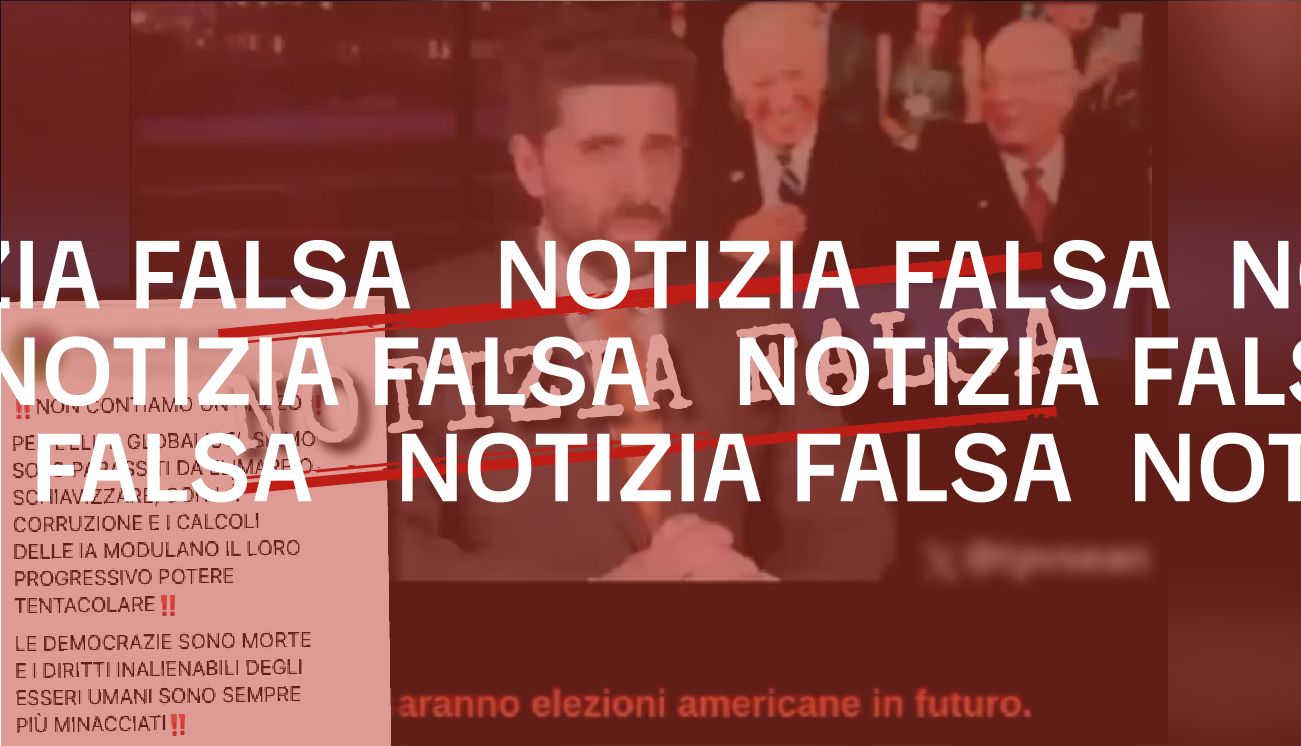 Il WEF non ha ordinato l’eliminazione delle elezioni presidenziali statunitensi