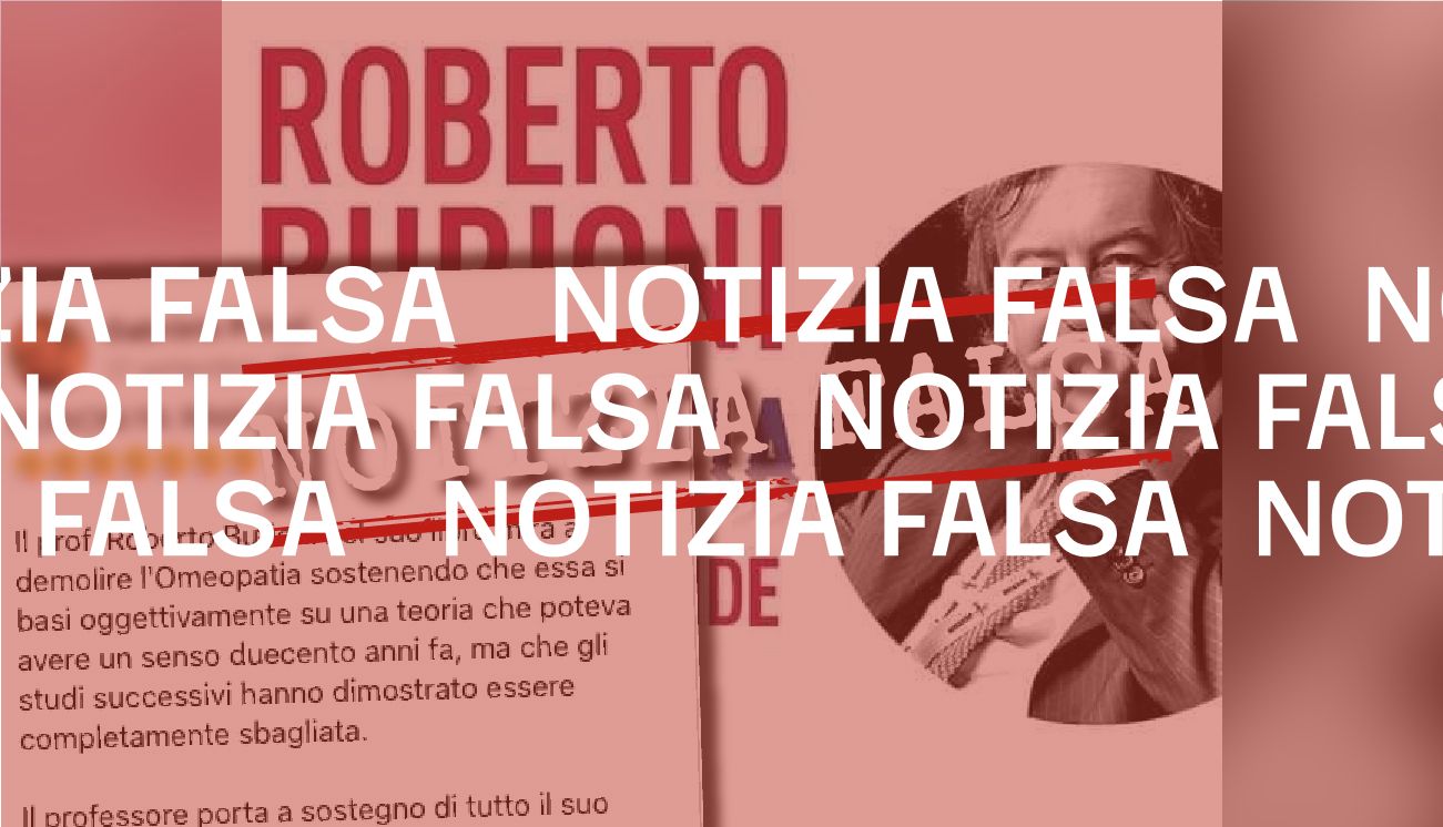 No, il governo australiano non ha smentito Roberto Burioni sull’omeopatia