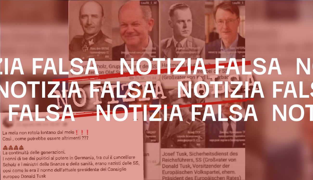 I nonni di questi esponenti del governo tedesco e di Donald Tusk non erano ufficiali nazisti