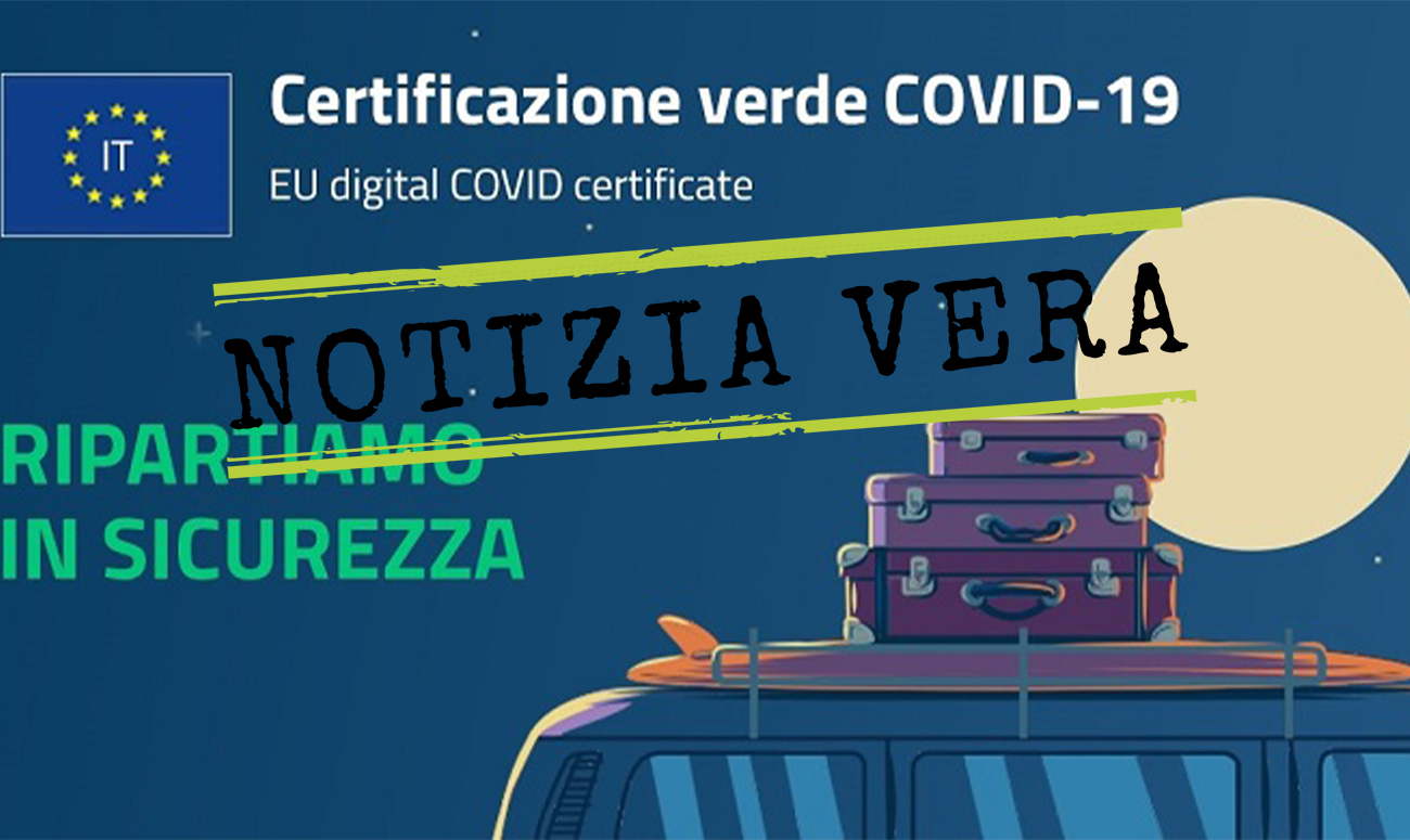 Sì, Per Ottenere La Certificazione Verde Covid-19 Basta Una Sola Dose ...