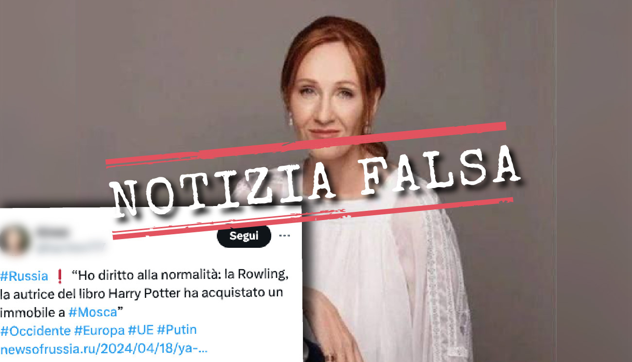 J.K. Rowling non si vuole trasferire in Russia perché è un “Paese libero”