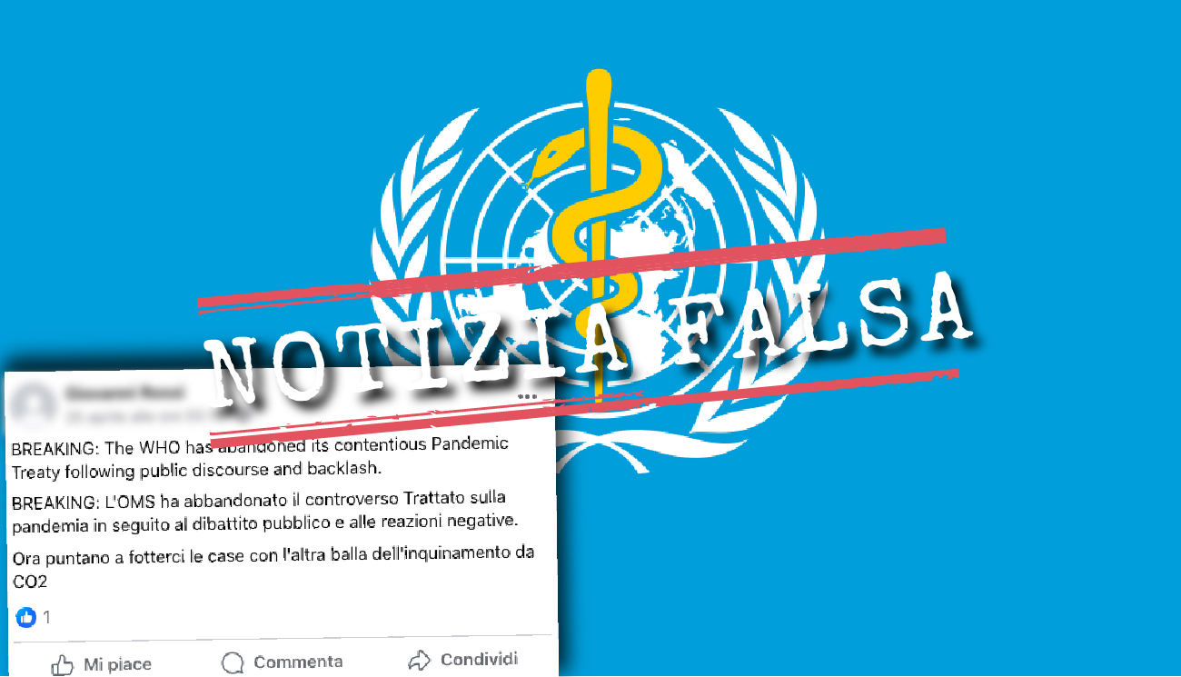 No, l’OMS non ha abbandonato il trattato sulla pandemia