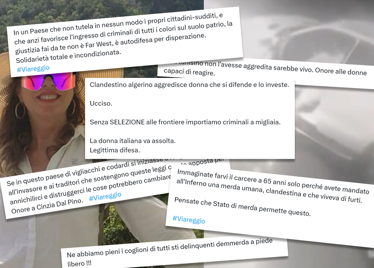 Cinzia Dal Pino è diventata l’eroina di xenofobi e giustizieri fai da te